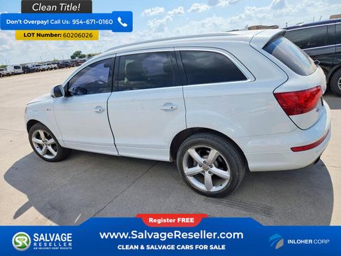 Used 2013 Audi Q7 3.0T S line Prestige AWD/4WD image 3