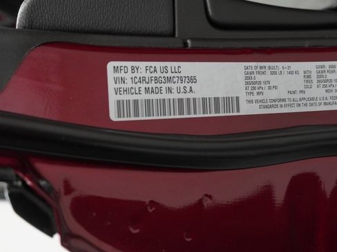 Certified 2021 Jeep Grand Cherokee Limited w/ Quick Order Package 28K 80th image 55