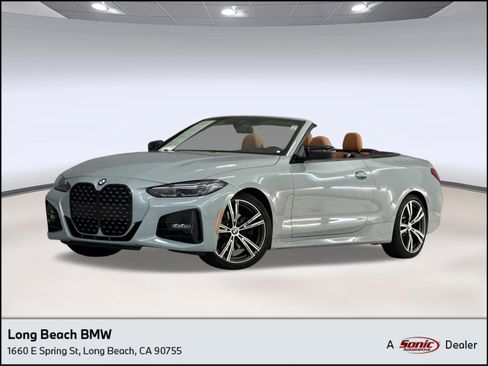 Certified 2022 BMW 430i Convertible w/ M Sport Package RWD image 1