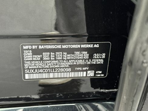 Used 2020 BMW X5 M50i w/ Executive Package image 35