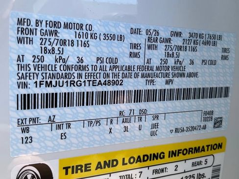 New 2026 Ford Expedition Tremor AWD/4WD image 60