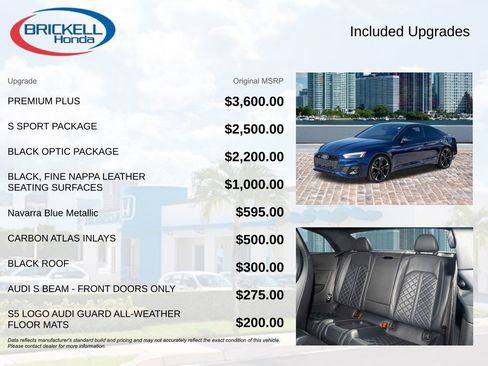 Used 2021 Audi S5 Premium Plus w/ Premium Plus image 11