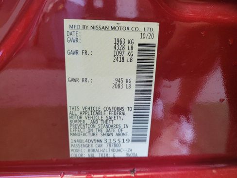 Used 2021 Nissan Altima 2.5 SV w/ SV Premium Package FWD image 33