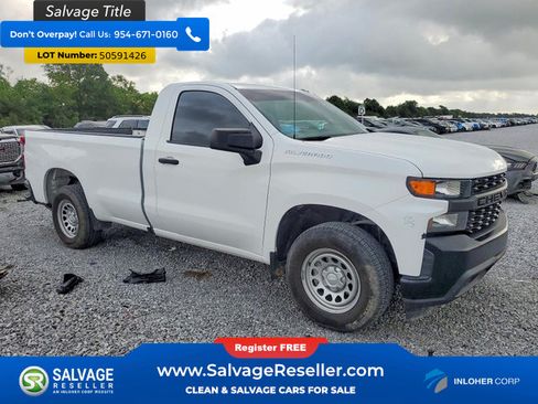 Used 2019 Chevrolet Silverado 1500 W/T RWD image 5