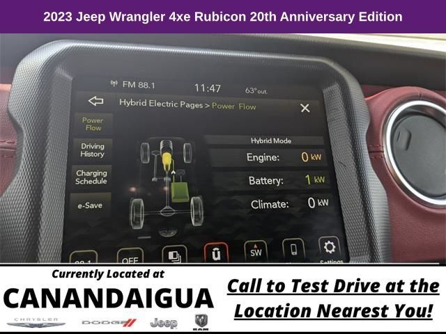 New 2023 Jeep Wrangler Unlimited Rubicon 4xe AWD/4WD image 29