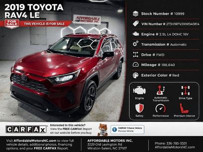 Used 2019 Toyota RAV4 LE