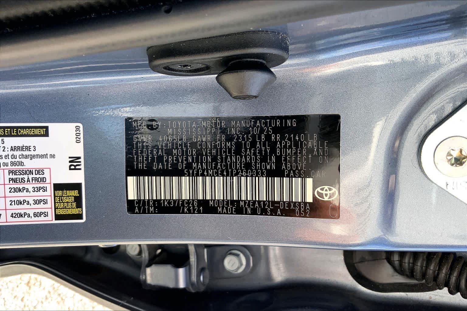 Certified 2026 Toyota Corolla SE w/ SE Package FWD image 36