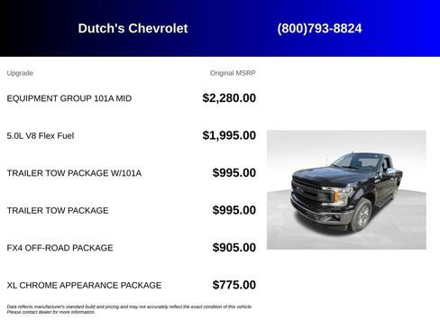 Used 2020 Ford F150 XL w/ Equipment Group 101A Mid AWD/4WD image 6