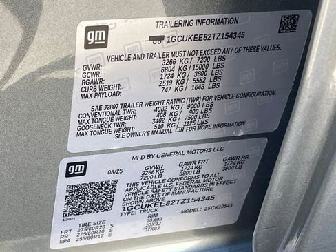 New 2026 Chevrolet Silverado 1500 RST AWD/4WD image 18