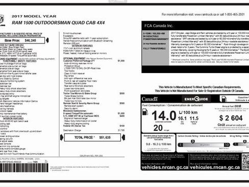 Used 2017 RAM 1500 Outdoorsman image 12