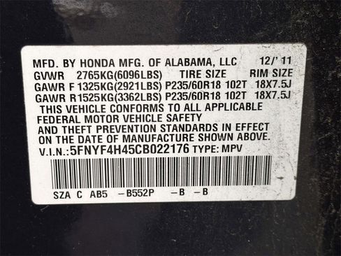 Used 2012 Honda Pilot EX image 30