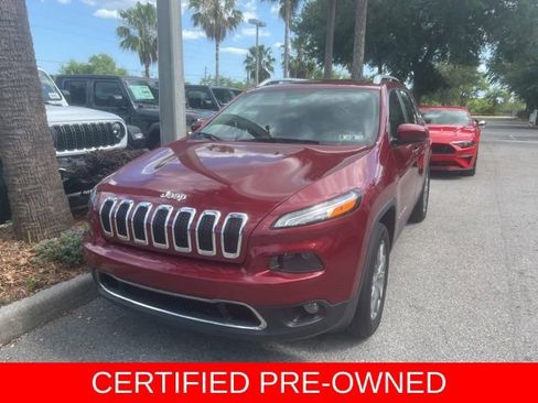 Certified 2017 Jeep Cherokee Limited AWD/4WD image 1