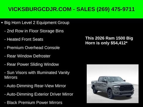 New 2026 RAM 1500 Big Horn image 11