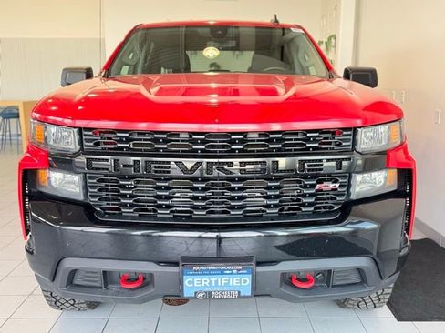 Certified 2022 Chevrolet Silverado 1500 Custom Trail Boss w/ Safety Confidence Package AWD/4WD image 25