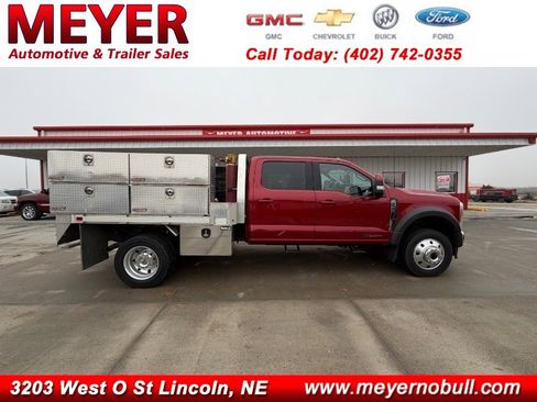 Used 2022 Ford F550 4x4 Crew Cab Super Duty w/ Lariat Value Package image 1