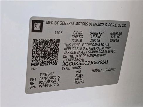 Used 2018 Chevrolet Silverado 1500 LTZ w/ Texas Edition image 25