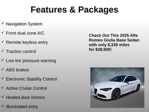 Used 2025 Alfa Romeo Giulia AWD image 4