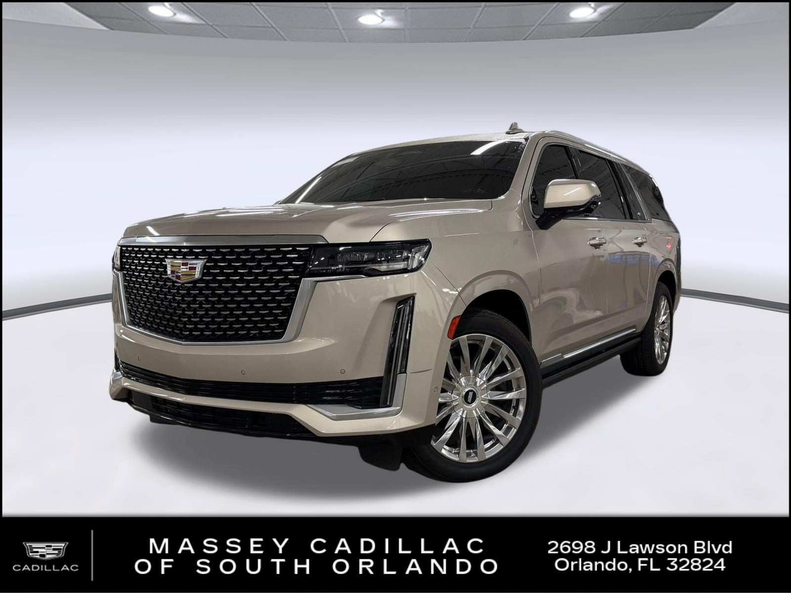 Used 2021 Cadillac Escalade ESV Premium Luxury w/ Driver Assist Tech Package AWD/4WD image 1
