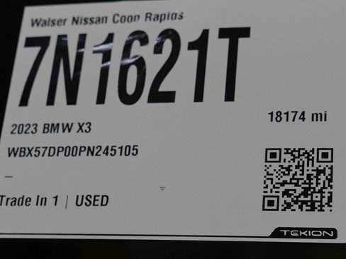 Used 2023 BMW X3 xDrive30i w/ Premium Package w/ZPA image 31