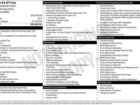 Used 2025 Kia K4 GT-Line FWD image 5