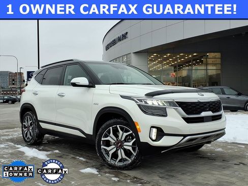 Used 2021 Kia Seltos SX w/ SX Sunroof Package image 1