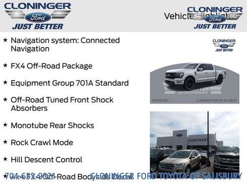 New 2025 Ford F150 Platinum w/ FX4 Off-Road Package image 11