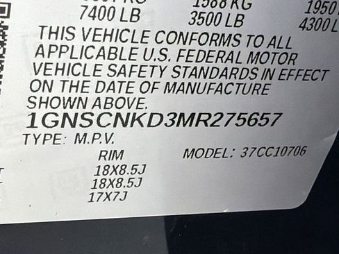 Used 2021 Chevrolet Tahoe LT image 33