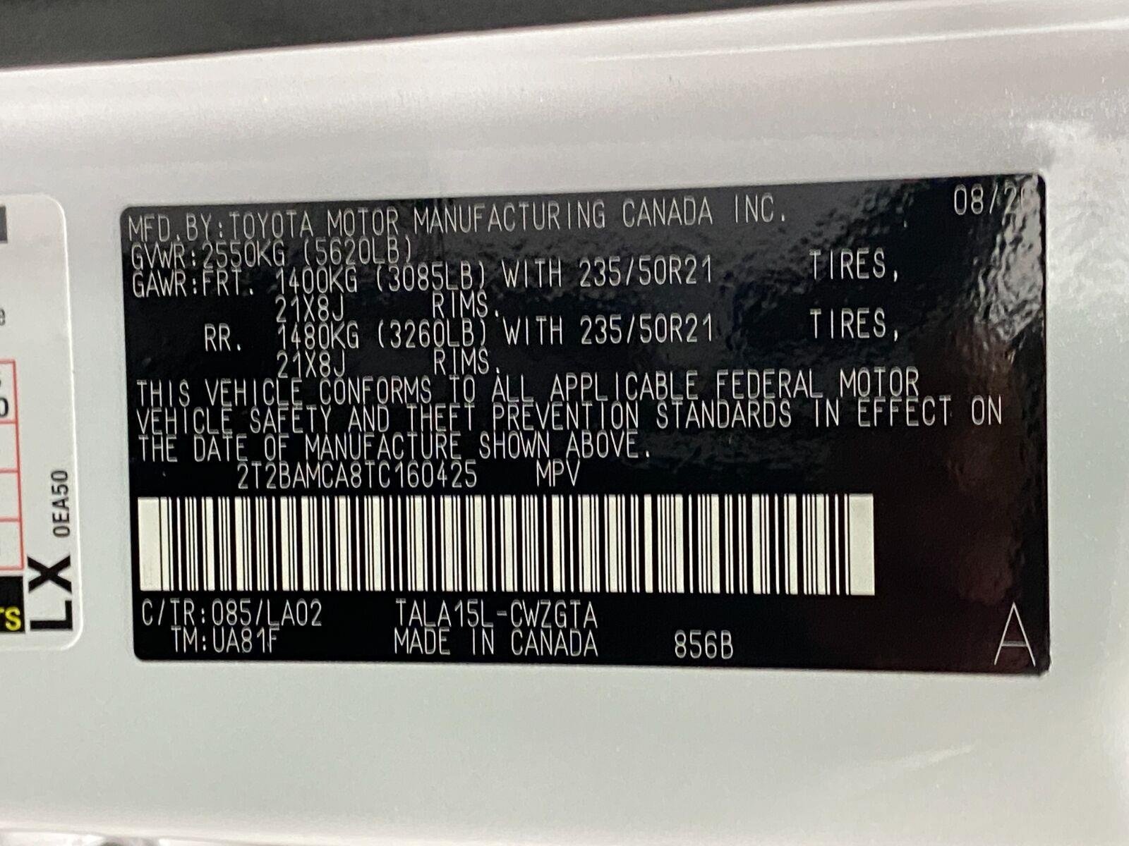 New 2026 Lexus RX 350 AWD w/ Convenience Package image 36