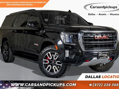 Used 2021 GMC Yukon XL AT4 w/ Rear Media and Nav Package