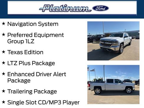 Used 2018 Chevrolet Silverado 1500 LTZ w/ Texas Edition AWD/4WD image 23