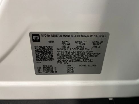 Certified 2024 Chevrolet Equinox RS image 28