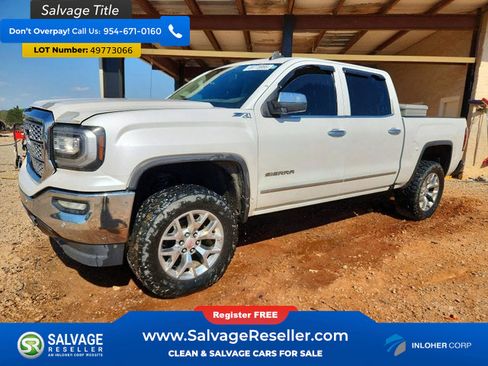 Used 2016 GMC Sierra 1500 SLT w/ SLT Premium Package AWD/4WD image 1