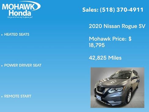 Used 2020 Nissan Rogue SV AWD/4WD image 14