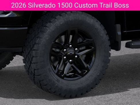New 2026 Chevrolet Silverado 1500 Custom Trail Boss AWD/4WD image 10