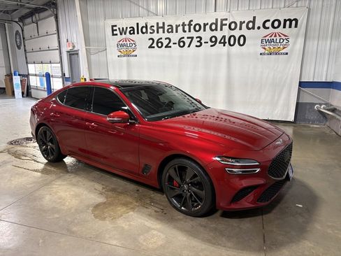 Used 2022 Genesis G70 3.3T w/ Sport Prestige Package image 2