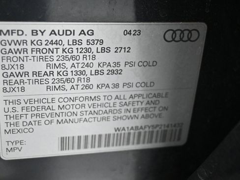 Used 2023 Audi Q5 2.0T Premium image 9