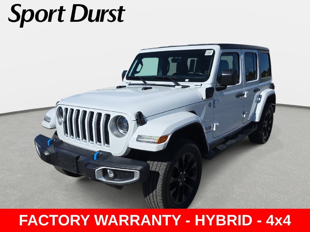 Used 2023 Jeep Wrangler Unlimited Sahara w/ Cold Weather Group AWD/4WD image 1