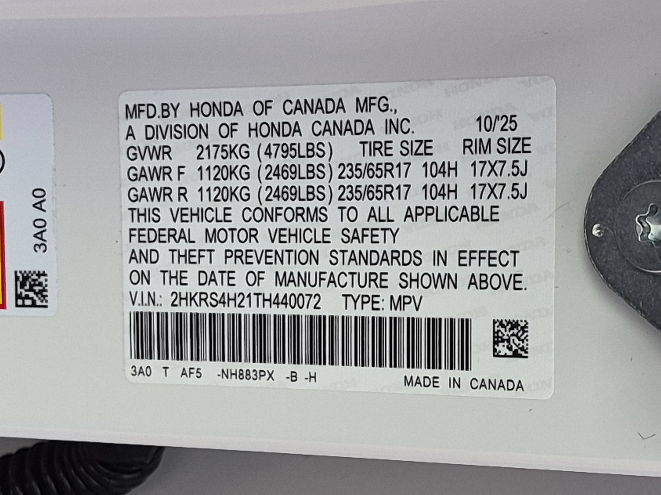 Used 2026 Honda CR-V LX image 32