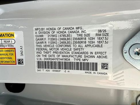 New 2026 Honda CR-V EX-L image 14