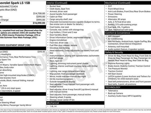 Used 2021 Chevrolet Spark LS image 3