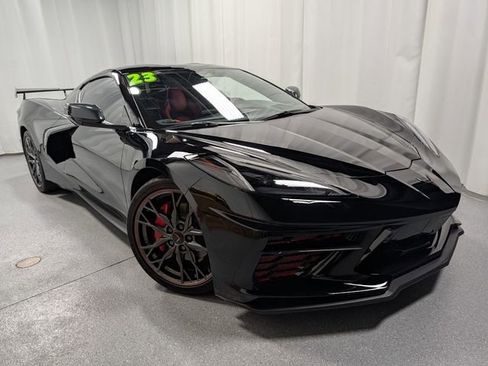 Certified 2023 Chevrolet Corvette Stingray Preferred Cpe w/ Stealth Interior Trim Package RWD image 2