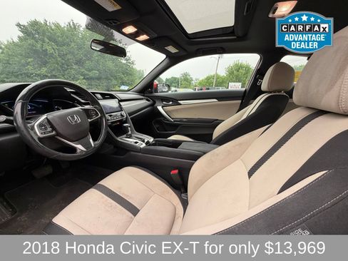 Used 2018 Honda Civic EX-T image 9
