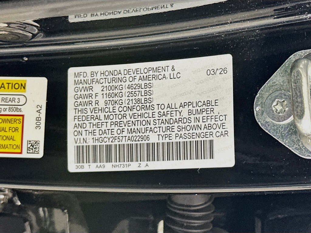 Used 2026 Honda Accord Sport image 32