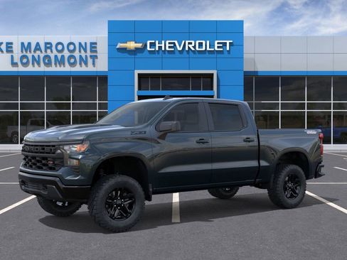 New 2026 Chevrolet Silverado 1500 Custom Trail Boss w/ Dark Appearance Package AWD/4WD image 2