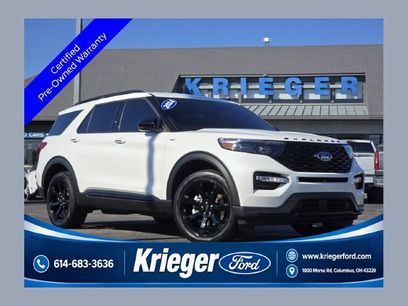 Certified 2024 Ford Explorer ST-Line w/ Class IV Trailer Tow Package
