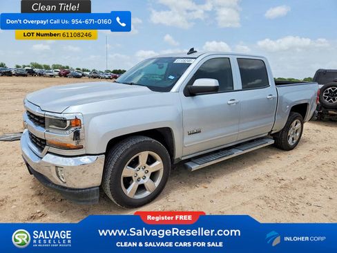 Used 2016 Chevrolet Silverado 1500 LT w/ Texas Edition RWD image 1
