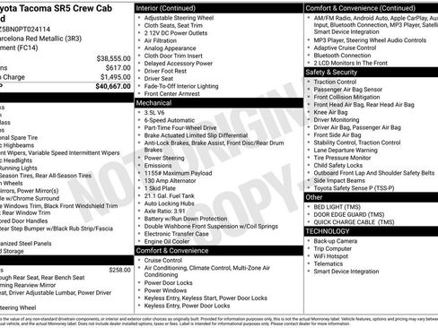 Used 2023 Toyota Tacoma SR5 image 37