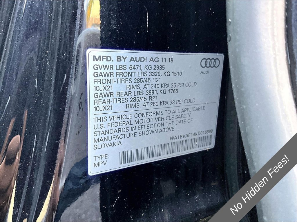 Used 2019 Audi Q8 Premium Plus AWD/4WD image 29