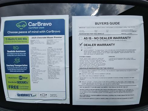 Used 2025 Chevrolet Blazer Premier w/ Driver Confidence II Package AWD/4WD image 32