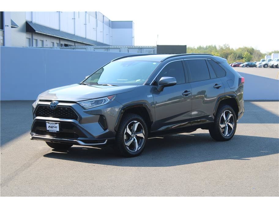Used 2021 Toyota RAV4 SE w/ Weather & Moonroof Package AWD/4WD image 1